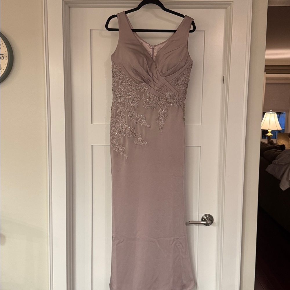 Elegant Beaded Evening Gown- Marsoni by Colors